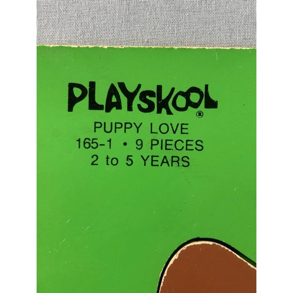 Vintage Playskool Wooden Puzzles Lot Of 3 hwith‎ issues